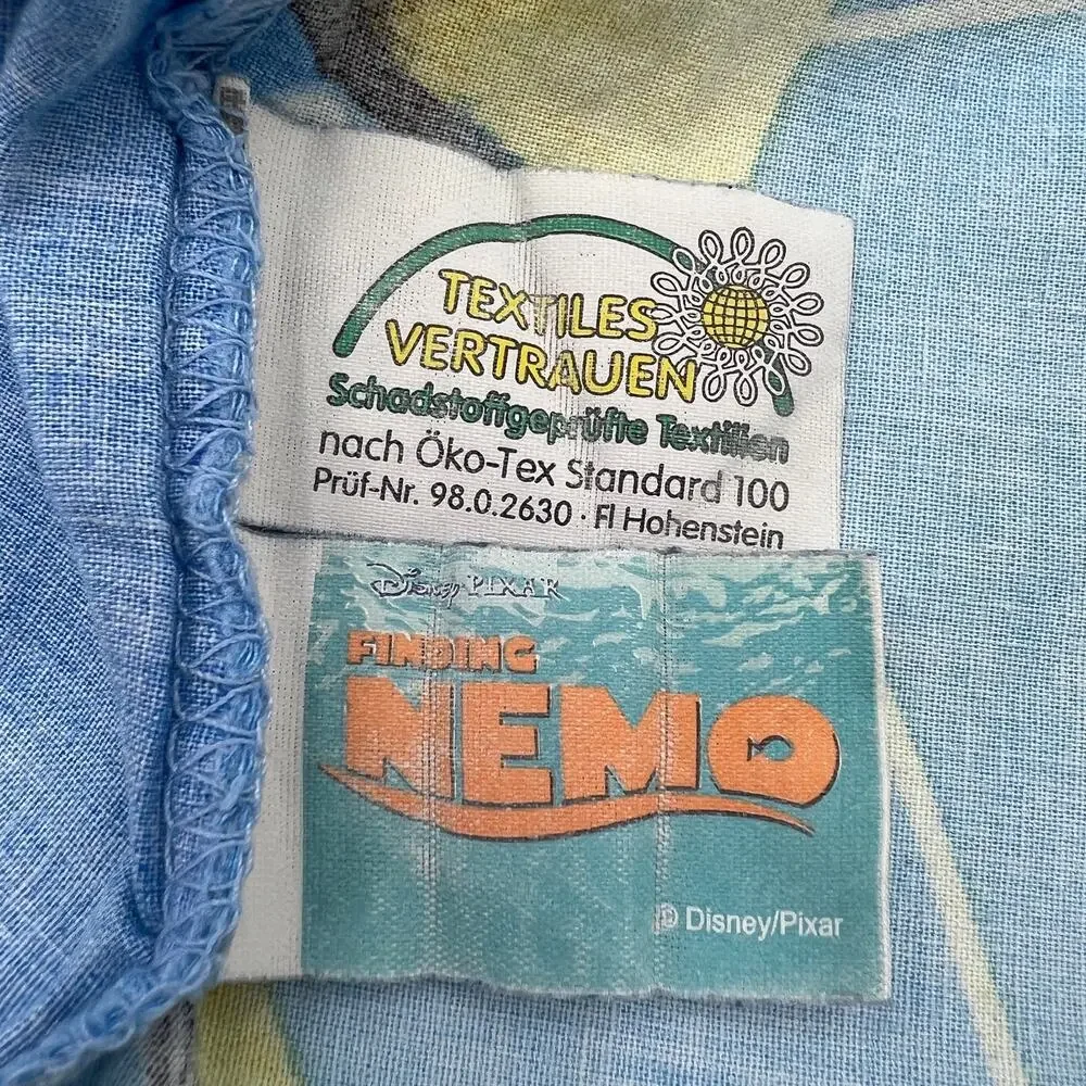 Disney Finding Nemo Duvet Blue Dori Bedding Upcycling Twin